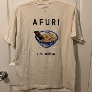 Afuri Uniqlo ramen t-shirt